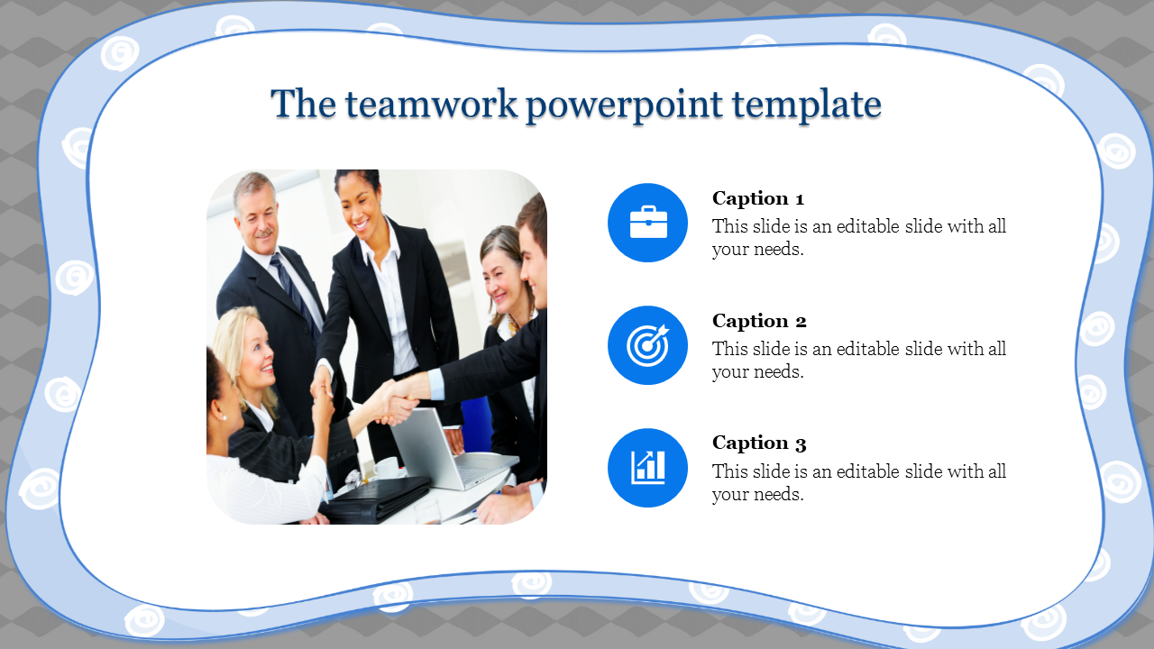 teamwork powerpoint template-The teamwork powerpoint template